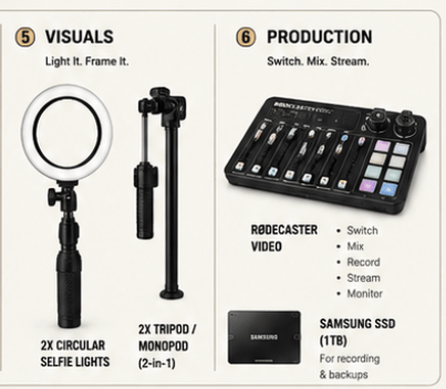 visuals and production